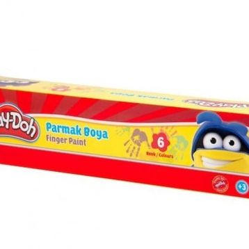 Play Doh 6 Renk 25 ml Parmak Boya