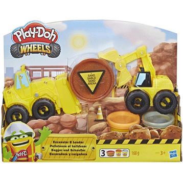 Play Doh E4294 Çalışkan Buldozer Ve Kepçe
