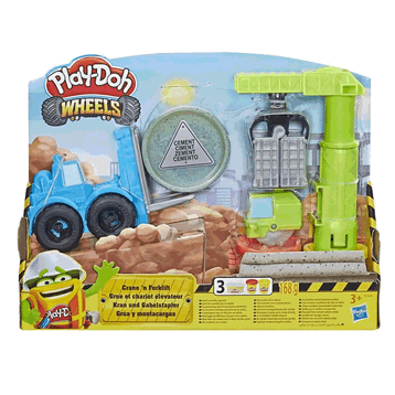 Play-Doh E5400 Çalışkan Vinç Ve Forklift