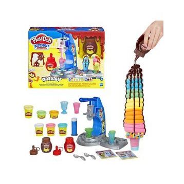 Play Doh E6688 Renkli Dondurma Dükkanım