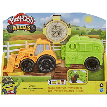 Play Doh F1012 Çalışkan Traktör ve Römork