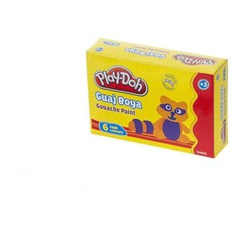 Play-Doh Gu001 30ml 6 Renk Guaj Boya