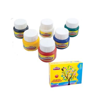 Play Doh GUU001 30 ml 6 Renk Guaj Boya
