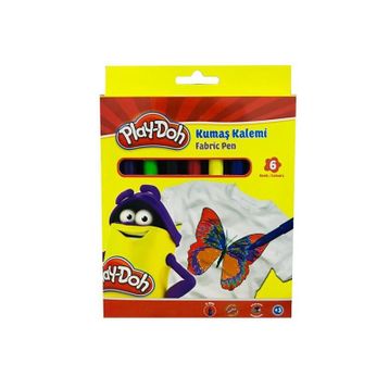 Play Doh KE017 6 Renk Kumaş Kalemi