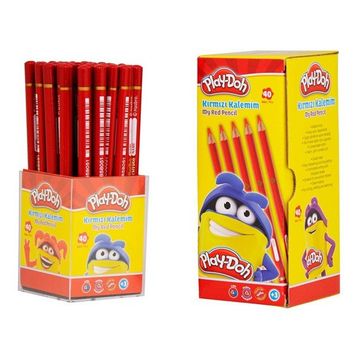 Play Doh KK002 40'lı Stand Kırmızı Kalemim