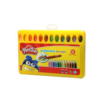 Play Doh PLAY-CR014 Jel Crayon 12 Renk PP Box