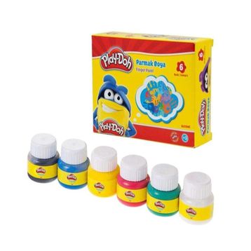 Play Doh PR001 07.13.371.004 6 Renk 30 ml Parmak Boyası