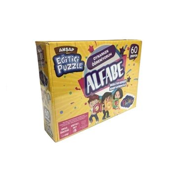 Play Wood Alfabe Eğitici Ahşap Puzzle