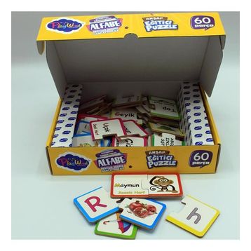 Play Wood Alfabe Eğitici Ahşap Puzzle