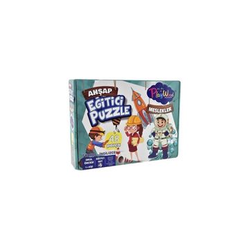 Play Wood Meslekler Eğitici Ahşap Puzzle