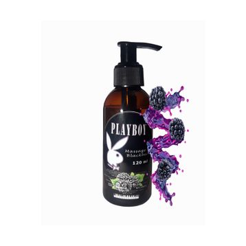 Playboy Böğürtlen Aromalı Aromaterapi 120 ml Masaj Yağı