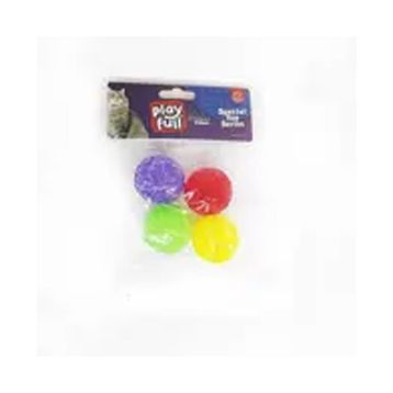 Playfull Plastik Top 3.8 cm Kedi Oyuncağı