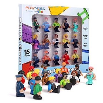 Playmags 15 Parça Manyetik Figürler