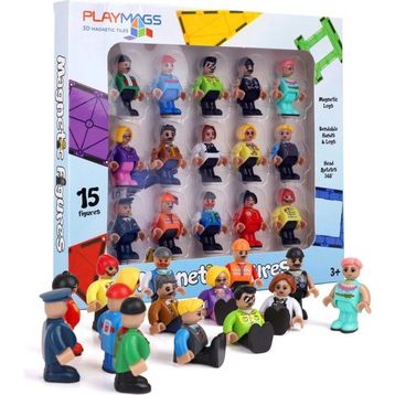 Playmags 15 Parça Manyetik Figürler