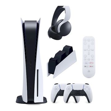 Playstation 5 + 2. Kol + 3D Pulse Kulaklık + Şarj İstasyonu + Media Kumandası