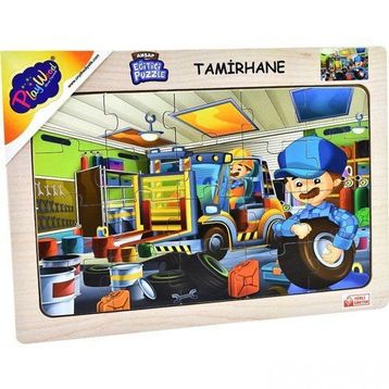 Playwood Ahşap Tamirhane Puzzle