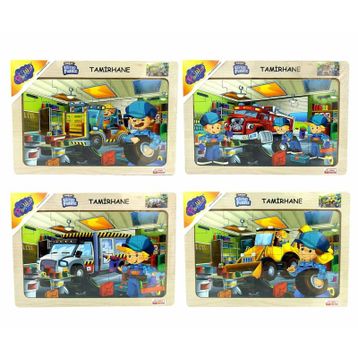 Playwood Ahşap Tamirhane Puzzle