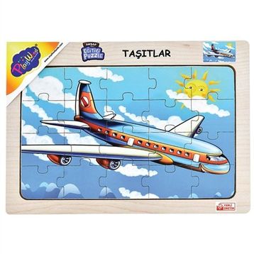 Playwood Ahşap Taşıtlar Puzzle