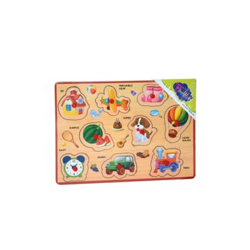 Playwood Ahşap Tutmalı Karışık Serisi Puzzle