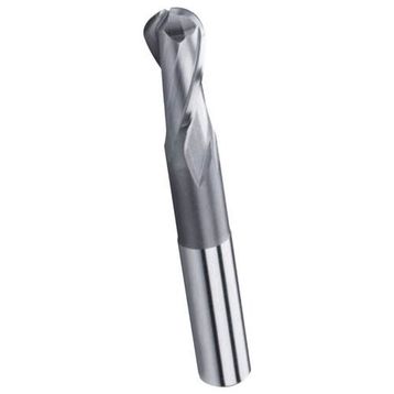 PLD HSS 13 mm 2 Ağız Uzun Küre Parmak Freze