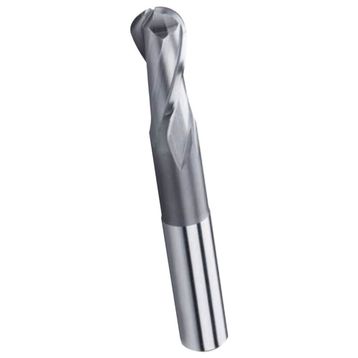 PLD HSS 15 mm 2 Ağız Uzun Küre Parmak Freze