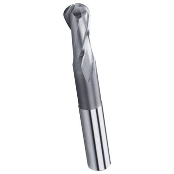PLD HSS 19 mm 2 Ağız Uzun Küre Parmak Freze
