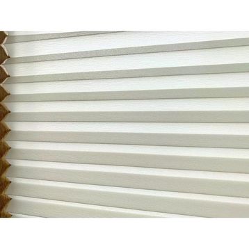 Pliper Ekru Plise Yapışkanlı 100x290 cm Jaluzi Perde