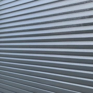 Pliper Koyu Gri Plise Yapışkanlı 100x170 cm Jaluzi Perde