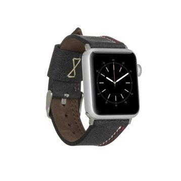 Plm BA3-TN01 Siyah 38-40-41 mm Apple Watch Uyumlu Deri Kordon