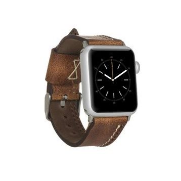 Plm BA3-TN11 Taba 38-40-41 mm Apple Watch Uyumlu Deri Kordon