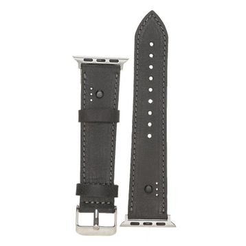 Plm BT-TN01 Siyah 38-40-41 mm Apple Watch Uyumlu Deri Kordon