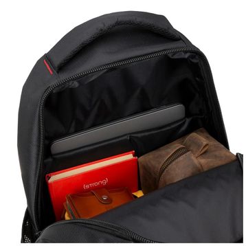 Plm City 17 inç Siyah Notebook Sırt Çantası