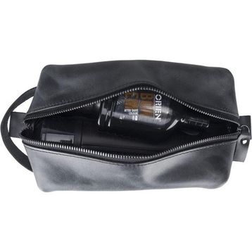 Plm Eve TN26 Xlarge Space Black Xlarge Deri Makyaj Çantası