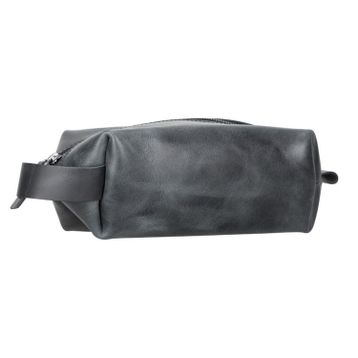 Plm Eve TN26 Xlarge Space Black Xlarge Deri Makyaj Çantası