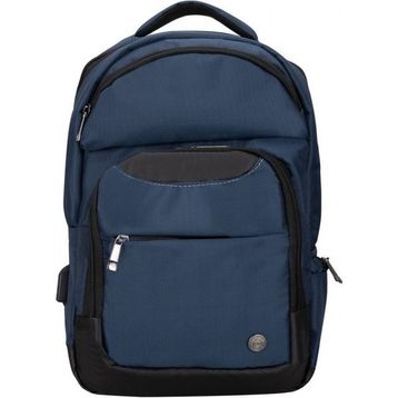 Plm Monza USB 17 Lacivert Notebook Sırt Çantası