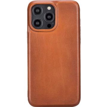 Plm ROCK G2 Apple iPhone 14 Pro Max Uyumlu Deri Arka Kapak