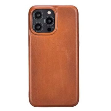 Plm ROCK G2 Apple iPhone 14 Pro Max Uyumlu Deri Arka Kapak