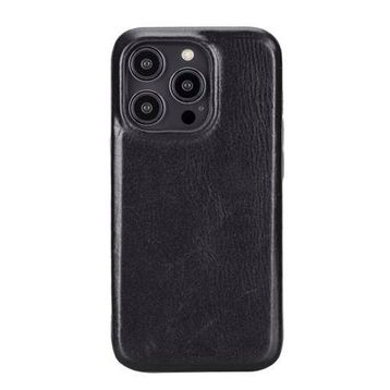 Plm ROCK RST1 Apple iPhone 14 Pro Uyumlu Deri Arka Kapak