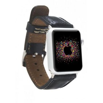Plm RST1 Siyah 42-44-45 mm Apple Watch Uyumlu Deri Kordon