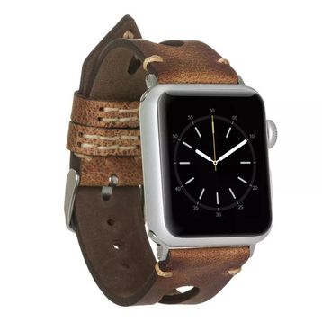 Plm Taba 38-40-41 mm Apple Watch Uyumlu Deri Kordon