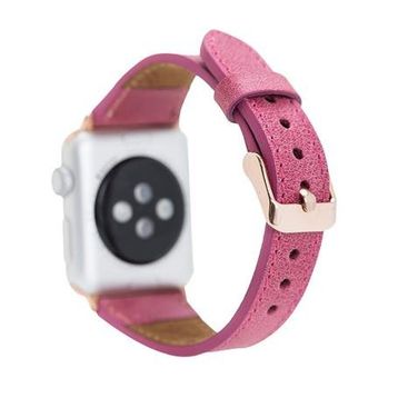 Plm TN08 38-40-41 mm Apple Watch Uyumlu Deri Kordon