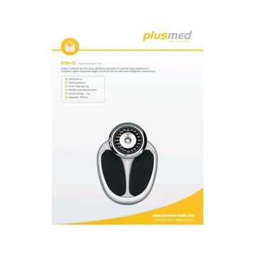 Plusmed DT05-CC Mekanik Banyo Baskülü