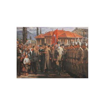 Plustablo Atatürk-22 Kanvas Tablo