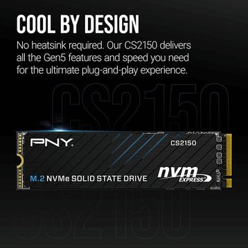 Pny M280CS2150-2TB CS2150 2 TB M.2 NVMe 10200/8500 MB Gen5x4 SSD