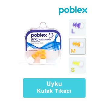 Poblex Medium Uyku Kulak Tıkacı