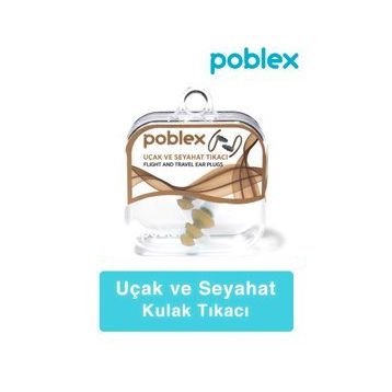 Poblex Uçak ve Seyahat Tıkacı