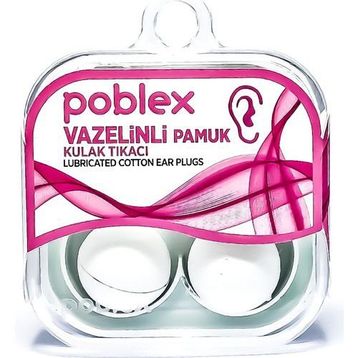 Poblex Vazelin 2 Li Kulak Tıkacı
