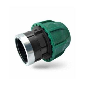 Poelsan Siyah 32X1 Dişi Adaptör