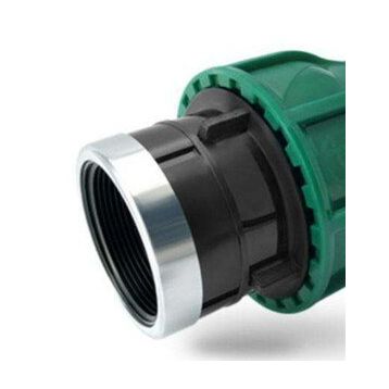 Poelsan Siyah 32X1 Dişi Adaptör