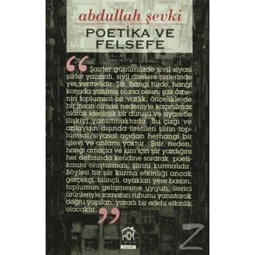 POETIKA VE FELSEFE - ABDULLAH ŞEVKİ